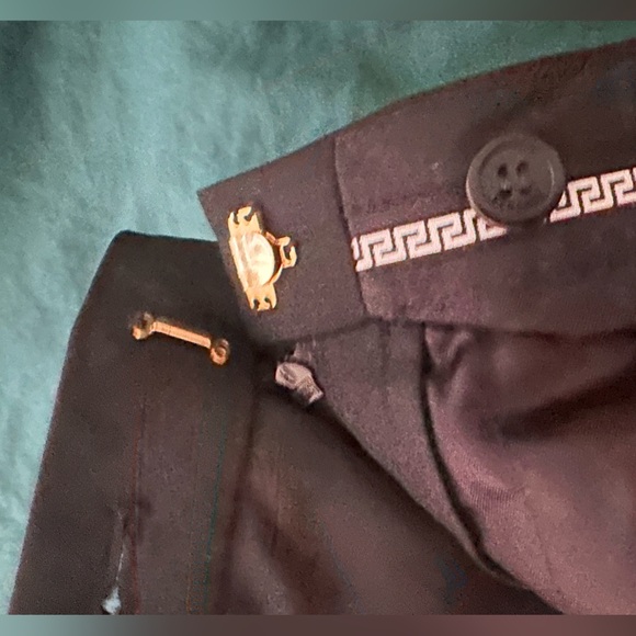 NWOT. Versace virgin wool dress pants - 38 - Picture 6 of 9